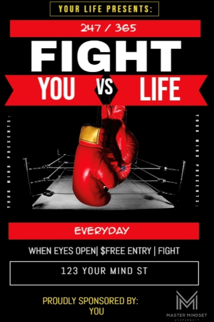 You are currently viewing FIGHT YOU VS LIFE